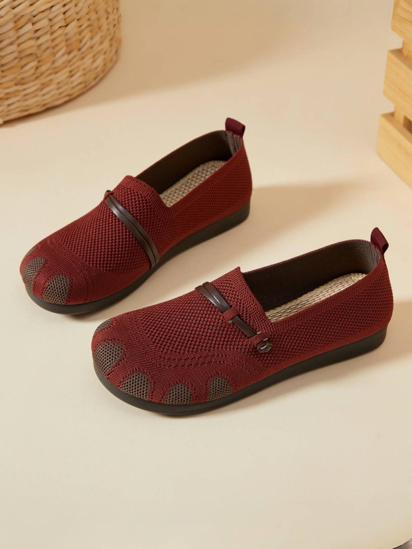 Women's Casual Slip-On Walking Shoes, Comfortable and Stylish, Ideal for Daily Wear, Multi-Functional Footwear for Women