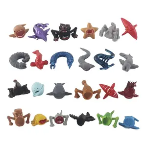 24pcs/set Deep Sea Monster Action Figures Animal Model Toys2027