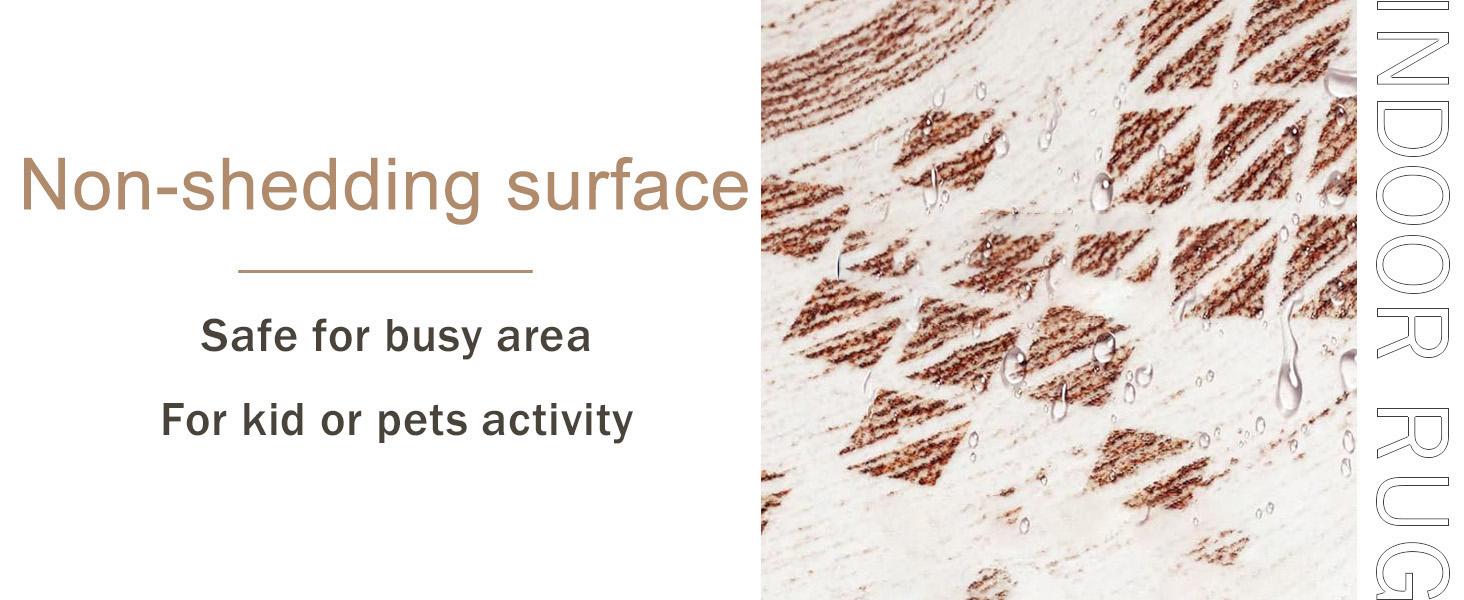 BESTSWEETIE Machine Washable Area Rugs for Living Room Bedroom Carpets Moroccan Farmhouse Modern Geometric Graphic Rug Soft Indoor Rugs Large Area Rug