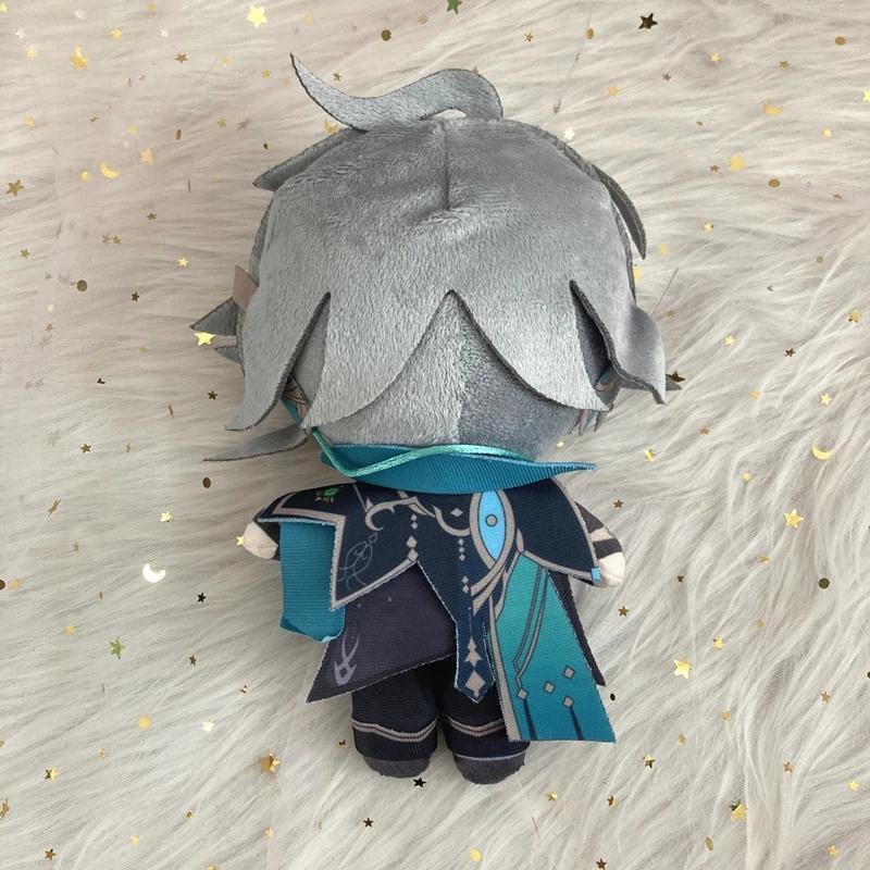 Anime Al Haitham Cosplay Plush Doll Toy 20cm Genshin Impact Game Cute Soft Stuffed Pillow Kids Christmas Gift
