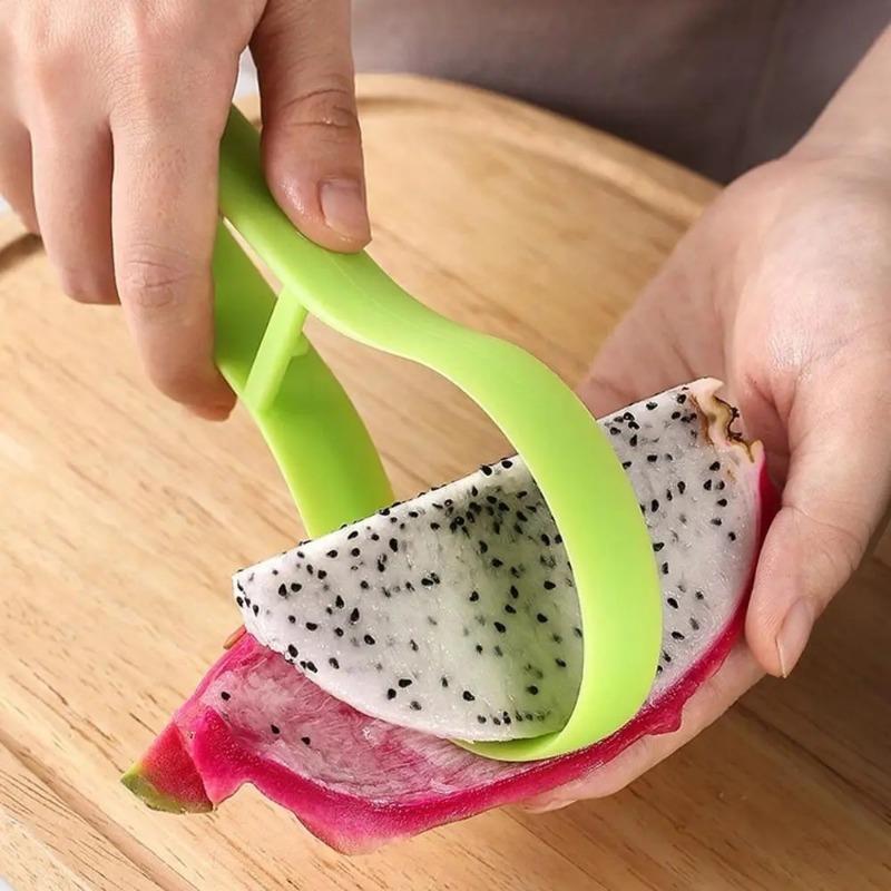 4pcs 3-In-1 Fruit Ball Digger, Melon and Fruit Corer, Seed Remover, Peeler, Stainless Steel Multi-Function Melon Cutter, Carving Knife