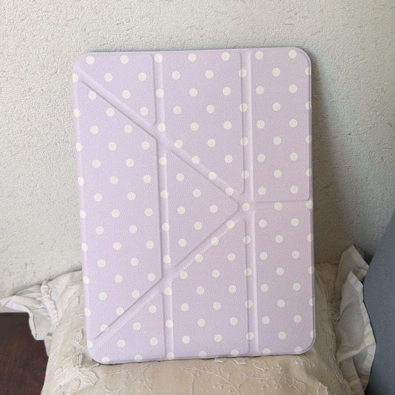 Acrylic Tablet Case for iPad Pro 12.9 Inch, Foldable Stand Design, Tablet Protective Cover, Durable Protection Cover, Stylish Gift for Girls & Women