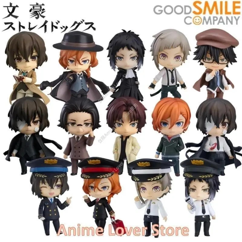 In Stock Original Good Smile GSC BUNGO STRAY DOGS Dazai Osamu Nakahara Chuya Nakajima Atsushi Ryunosuke Akutagawa Anime Figure
