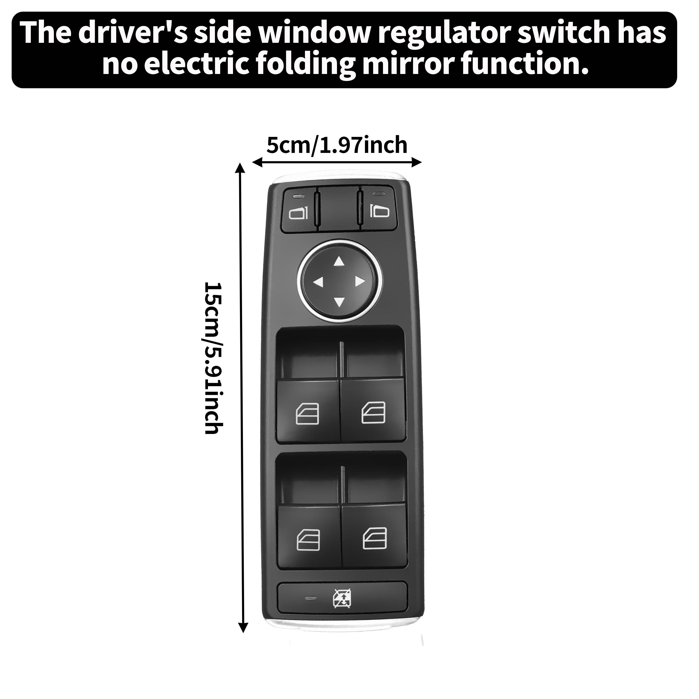 Mercedes-Benz E-Class E350 E400 E63 Amg W212 Window Regulator Switch Assembly, Car Glass Lift Control Unit, 1 Piece