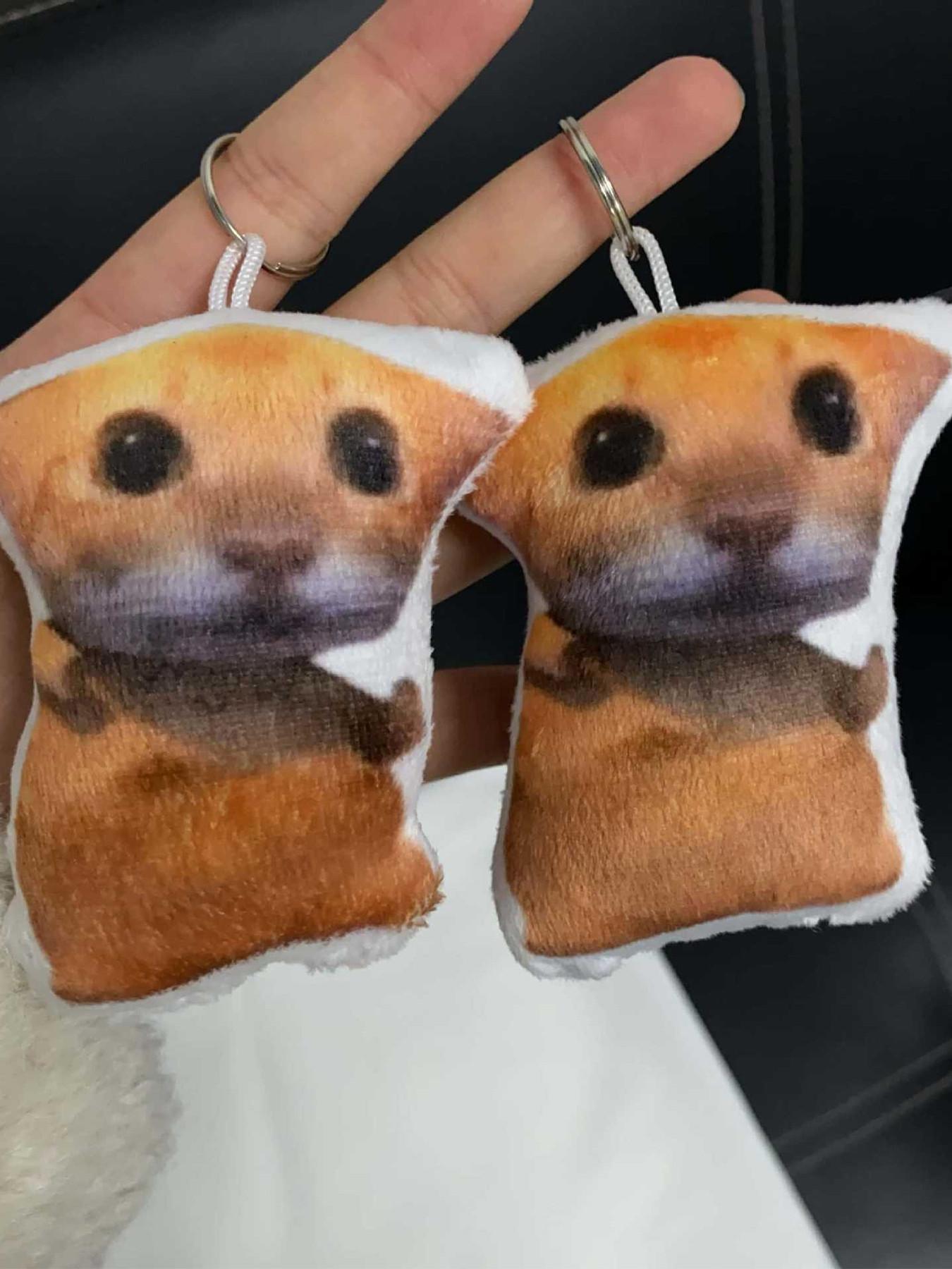 Funny Amigurumi Cat Plush Keychain, Small Whistling Doll, Cute Stuffed Toy, Perfect Gift for Kids and Adults, Unique Decoration Item