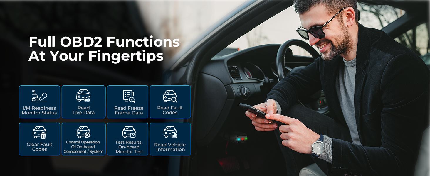 TOPDON TopScan OBD2 Scanner Diagnostic Tool Full System 8+ Popular Functions Bi-directional Control For vehicle TOPDON TopScan OBD2 Scanner Diagnostic Tool Full System 8+ Popular Functions Bi-directional Control For vehicle