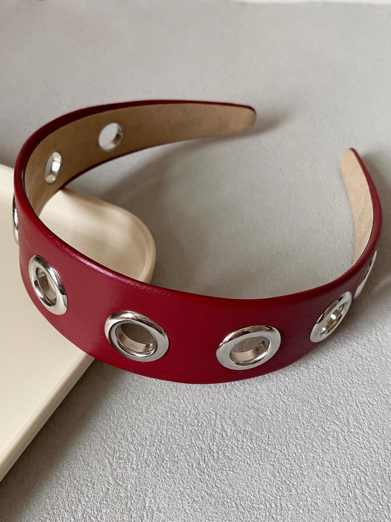 Trendy Wide Elastic Hairband, Non-Slip Design for Daily Use, Y2K Punk Style Headbands, Perfect for Photoshoots & Streetwear