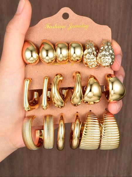 Fashionable 18-36 Piece Set, Stylish Accessories Collection, Perfect for Daily Wear & Special Occasions, Trendy Design for All Seasons, High Quality Earrings