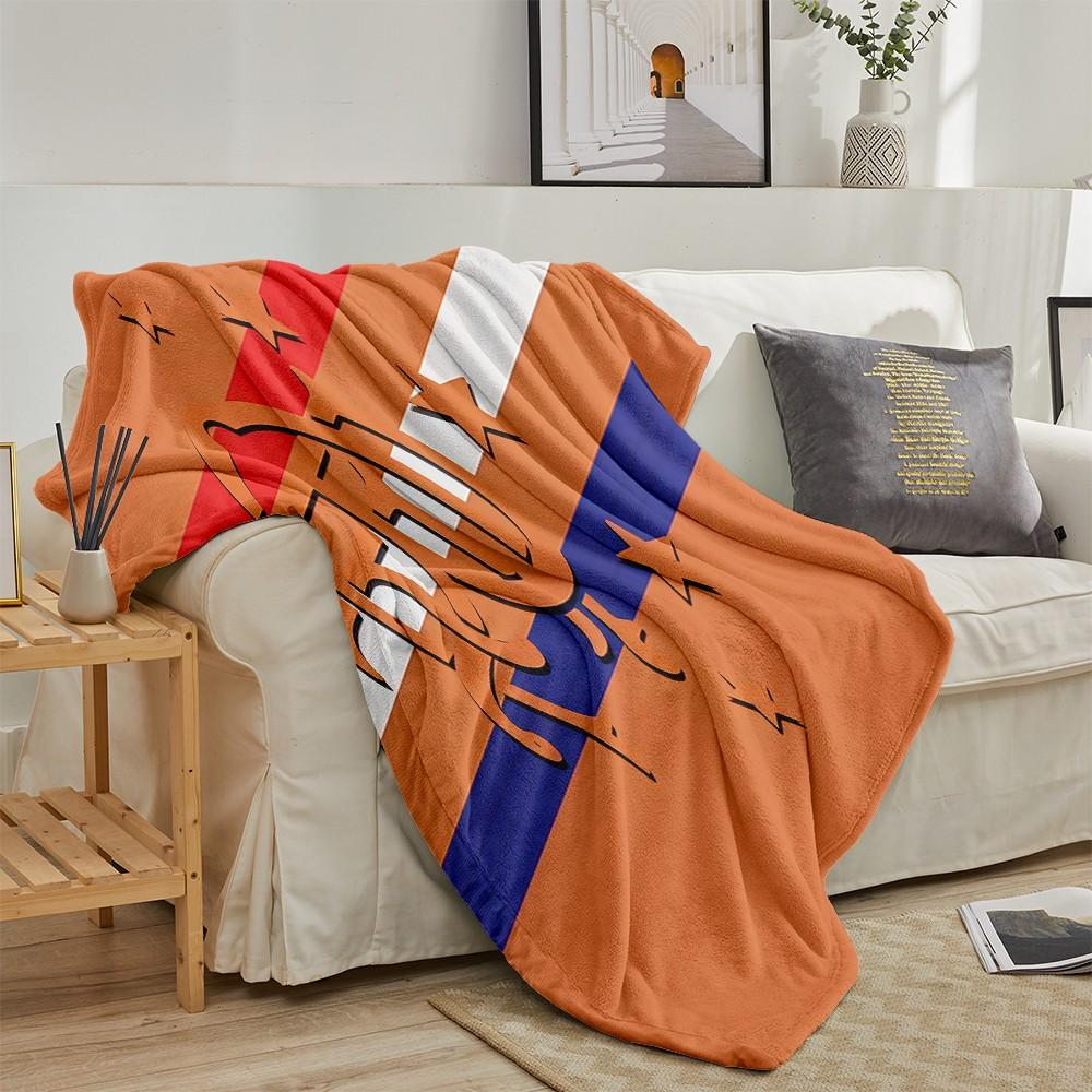 Glasgow Rangers Football Club Print Blanket, Ultra-Soft Flannel Nap Blanket, Shawl Blanket, Small Cover Blanket, Perfect Holiday Gift