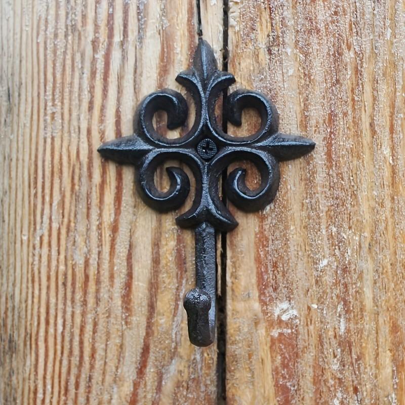 Vintage Cast Iron Wall Hook, Spear Head Hanging Rack, Durable Wall Mounted Clothes Key Bag Holder, Home Decor Hook, Indoor Outdoor Use