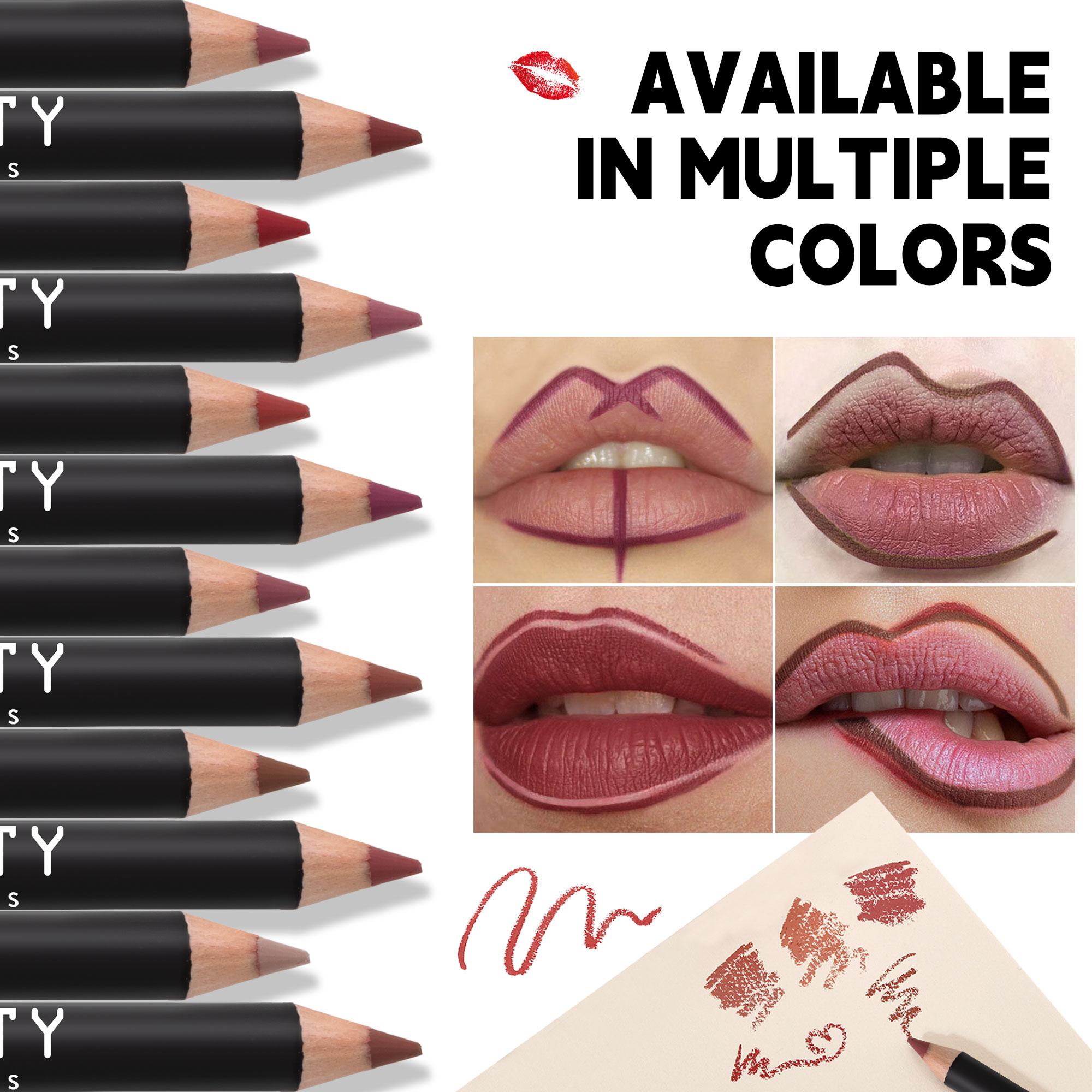 Long Lasting Lip Liner Set, 12pcs/set Matte Waterproof Lip Liner Pencil, Easy Coloring Lip Liner Pen, Suitable for All Occasions Lip Makeup, Cosmetic Long Lasting Lip Liner Set, 12pcs/set Matte Waterproof Lip Liner Pencil, Easy Coloring Lip Liner Pen, Suitable for All Occasions Lip Makeup, Cosmetic