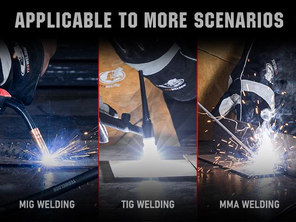 YESWELDER LYG-Y200L True Color Auto Darkening Welding Goggles | 2 Arc Sensors Welder Glasses for TIG MIG MMA & Plasma Cutting