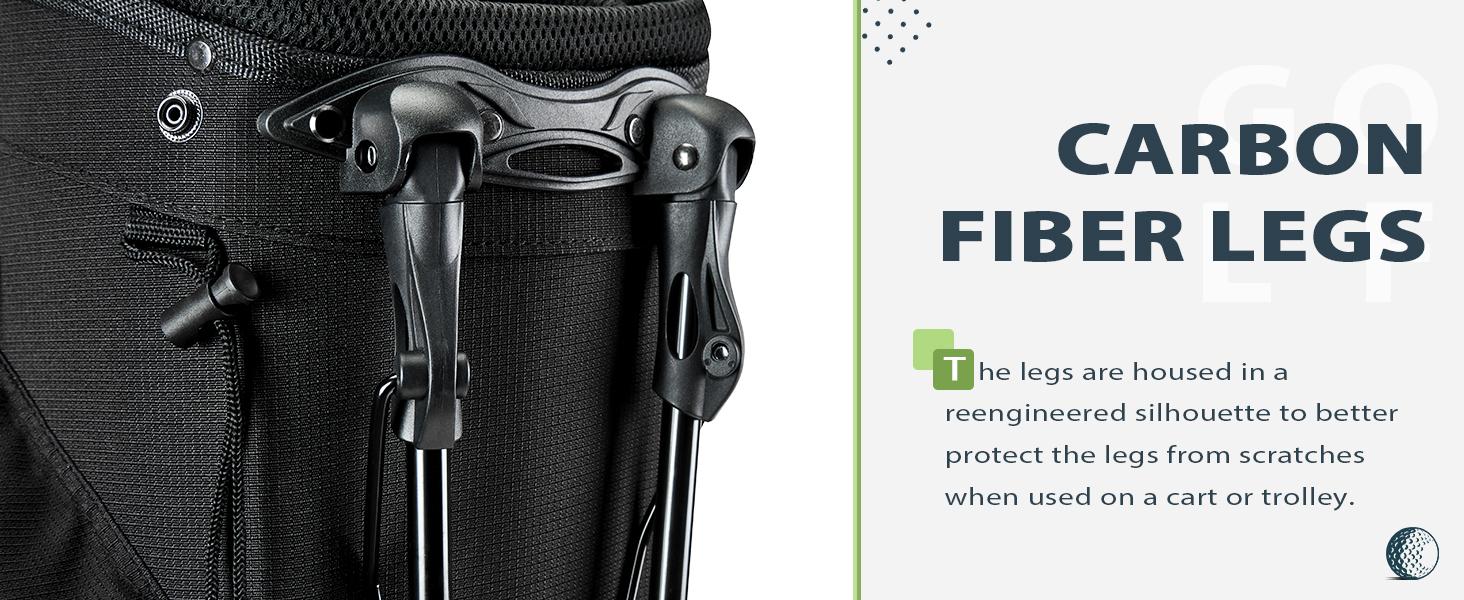 GoHimal 14-Way Golf Stand Bag, Golf Bag for Men with Stand - Lightweight & Durable Golf Club Bags for Men & Women