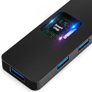 BENFEI USB 3.0 Hub, USB-C HUB, 2-in-1 USB Type-A/Type-C Hub with 4 USB 3.0 Ports Compatible for MacBook, Mac Pro, Mac Mini, iMac, Surface Pro, XPS, PC, Flash Drive, Mobile HDD BENFEI USB 3.0 Hub, USB-C HUB, 2-in-1 USB Type-A/Type-C Hub with 4 USB 3.0 Ports Compatible for MacBook, Mac Pro, Mac Mini, iMac, Surface Pro, XPS, PC, Flash Drive, Mobile HDD