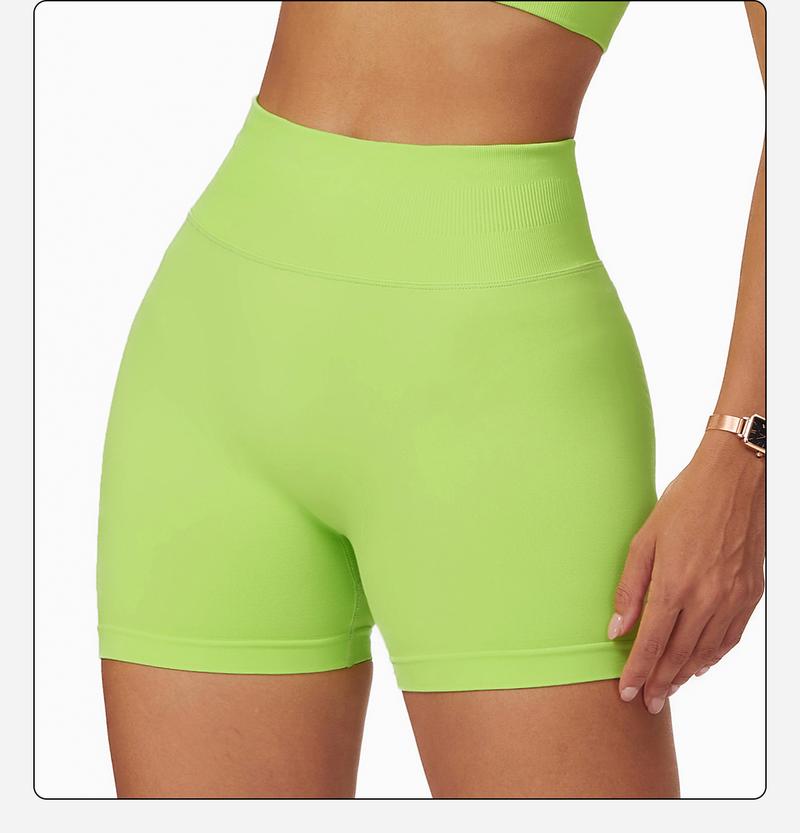 Women's High Waist Sports Shorts, Breathable Comfortable High Stretch Skinny Shorts, Gym Shorts, Ladies Sportswear for Indoor Outdoor Wear, Workout Clothes, Athletic Shorts, Activewear