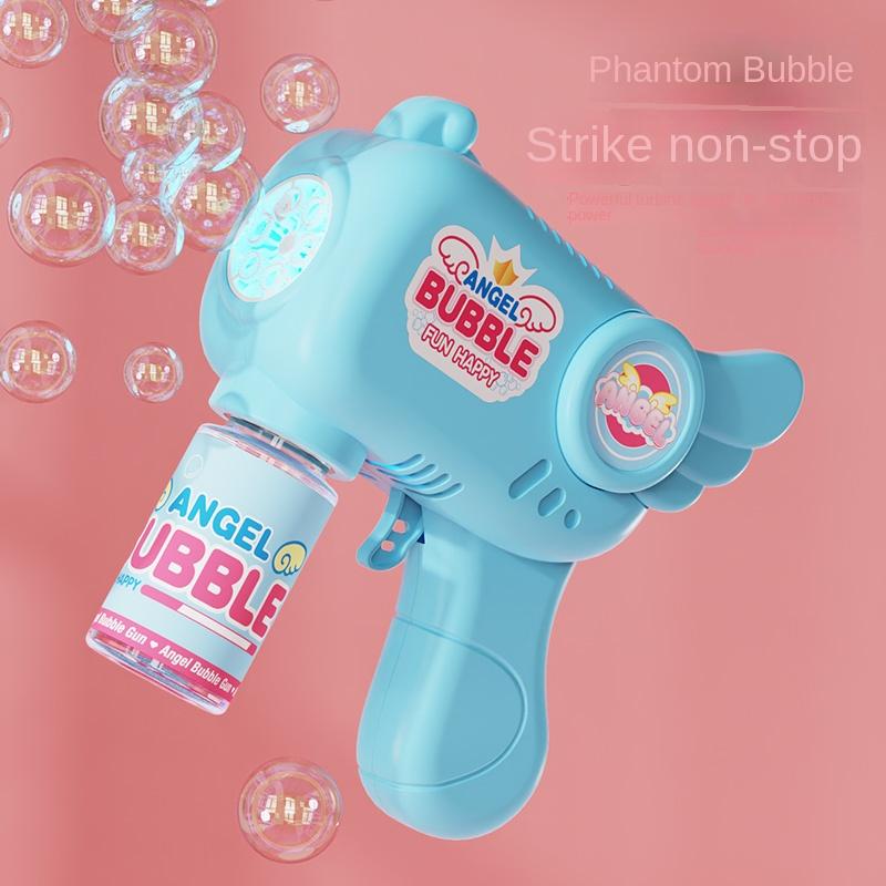 2026 Fully Automatic Bubble Gun Electric Soap Rocket Blower, Portable Outdoor Wedding Party Toy, Kids Space Toy Birthday Gift