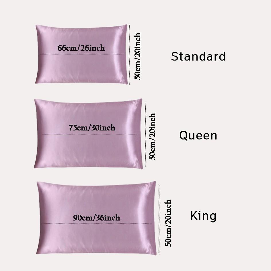 2/4-Piece Set Of Solid Color Silky Satin Pillowcases, Luxury Minimalist Style (Pillow Insert Not Included), Cool Bedroom Bedding, Enhance Your Sleep Experience, Suitable For Family Bedrooms and Dormitories Bedding Accessories