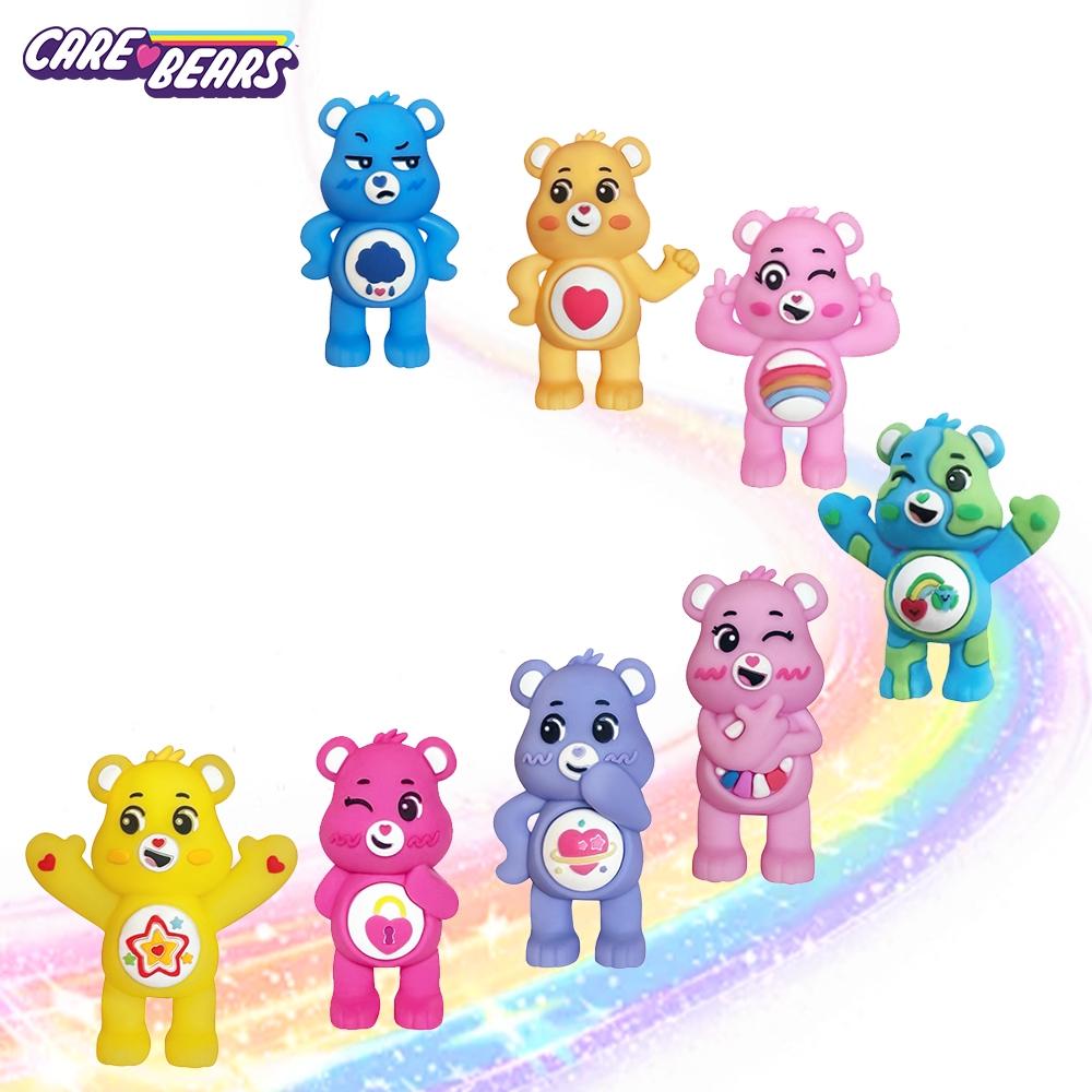 1PC Care Bears Officially Licensed 3D Cartoon Bear Series Mystery Blind Box Random One Character 8 Types Various Styles Colourful Bear Figurines Cosy Setting Christmas Decoration Gifts For Fans Friend Family #TOP PICKS