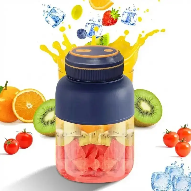 Portable Blender - 1000ML Large Capacity, 38 Blades, Dual Leakproof Lids, Plastic Body, Portability Focus, Automatic Smoothie Mixer, Holiday Gift Option for Outdoor Use & Family Gatherings, Sohochic Kitchen Appliance