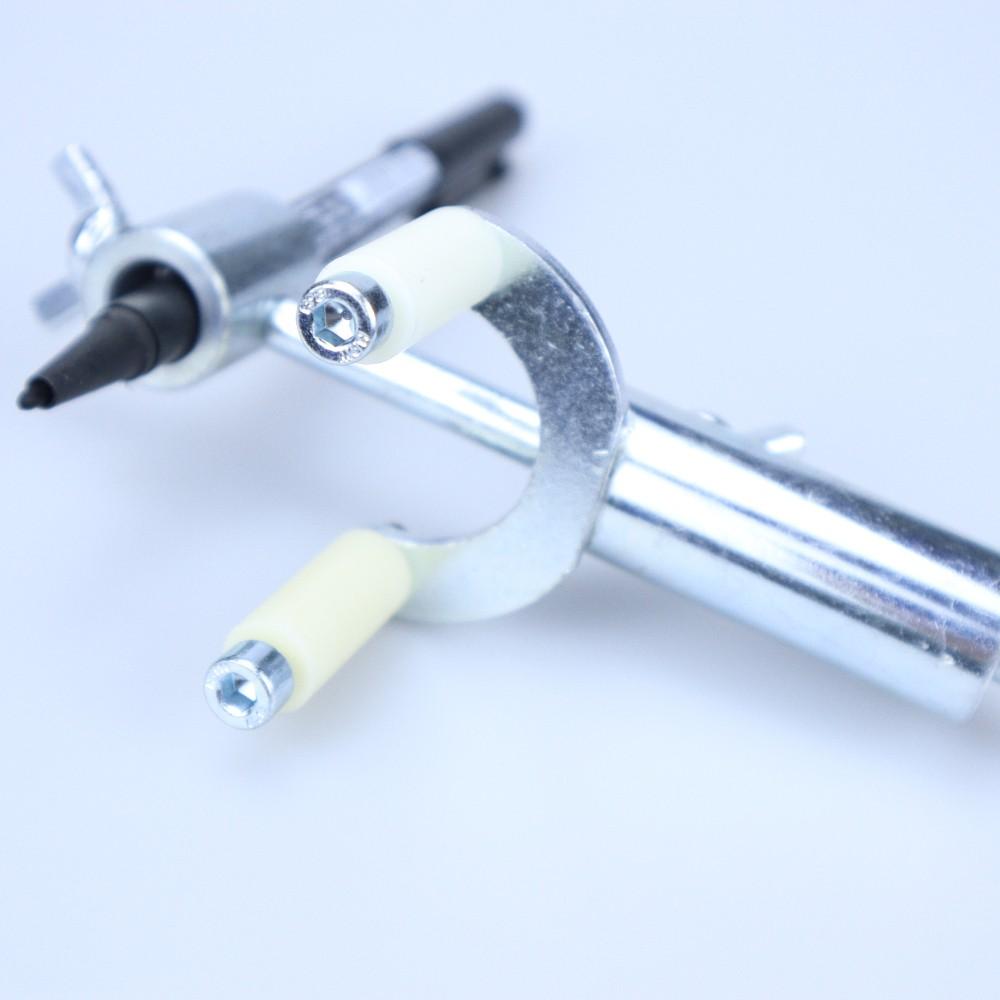 Adjustable Wheel Arch Marking Tool, Professional Body Repair Parallel Line Marker, Portable Wheel Arch Chalk Tool, Car Panel Dent Repair Line Tool, Automotive Wheel Eyebrow Parallel Scriber, Car Repair Tools