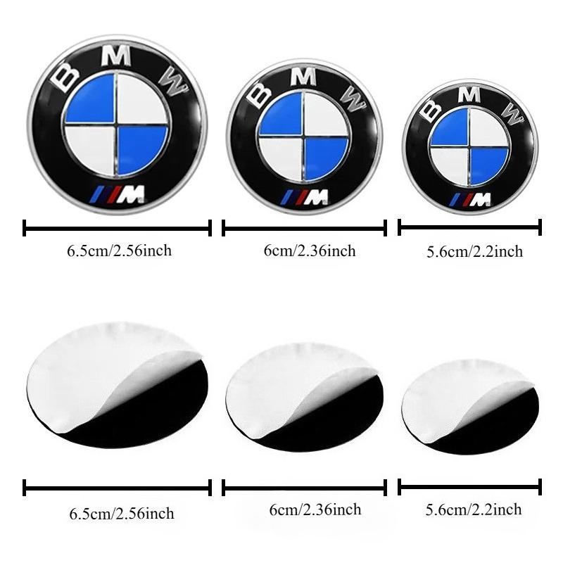 4Pcs 56mm 60mm 65mm Car Styling Wheel Center Hub Caps Stickers Car Decorative Sticker Emblem Badge For BMW M E36 E39 E46 E30 E34 E53 E90 E60 E70 E87 E92 F10 F20 F30 X1 X3 X5 X6 Accessories Car Decals