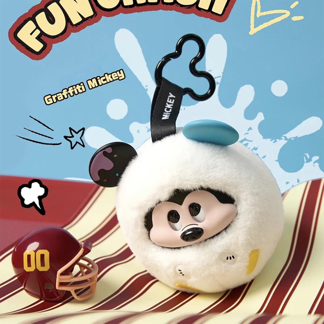 Disney Mickey Fun Crash Collection Vinyl Plush Pendant Surprise Blind Box - Suitable as a Gift for Friends, Cute Plush Pendants, Room Decoration Ornaments, Back to School Disney Mickey Fun Crash Collection Vinyl Plush Pendant Surprise Blind Box - Suitable as a Gift for Friends, Cute Plush Pendants, Room Decoration Ornaments, Back to School