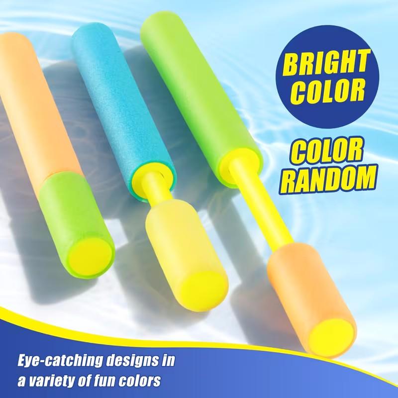 4 Piece Pool Toy Set, Water Toys Kit with Bright Pull-Out Sprinklers, Outdoor Summer Fun for Pool Beach Garden, Kids Gift