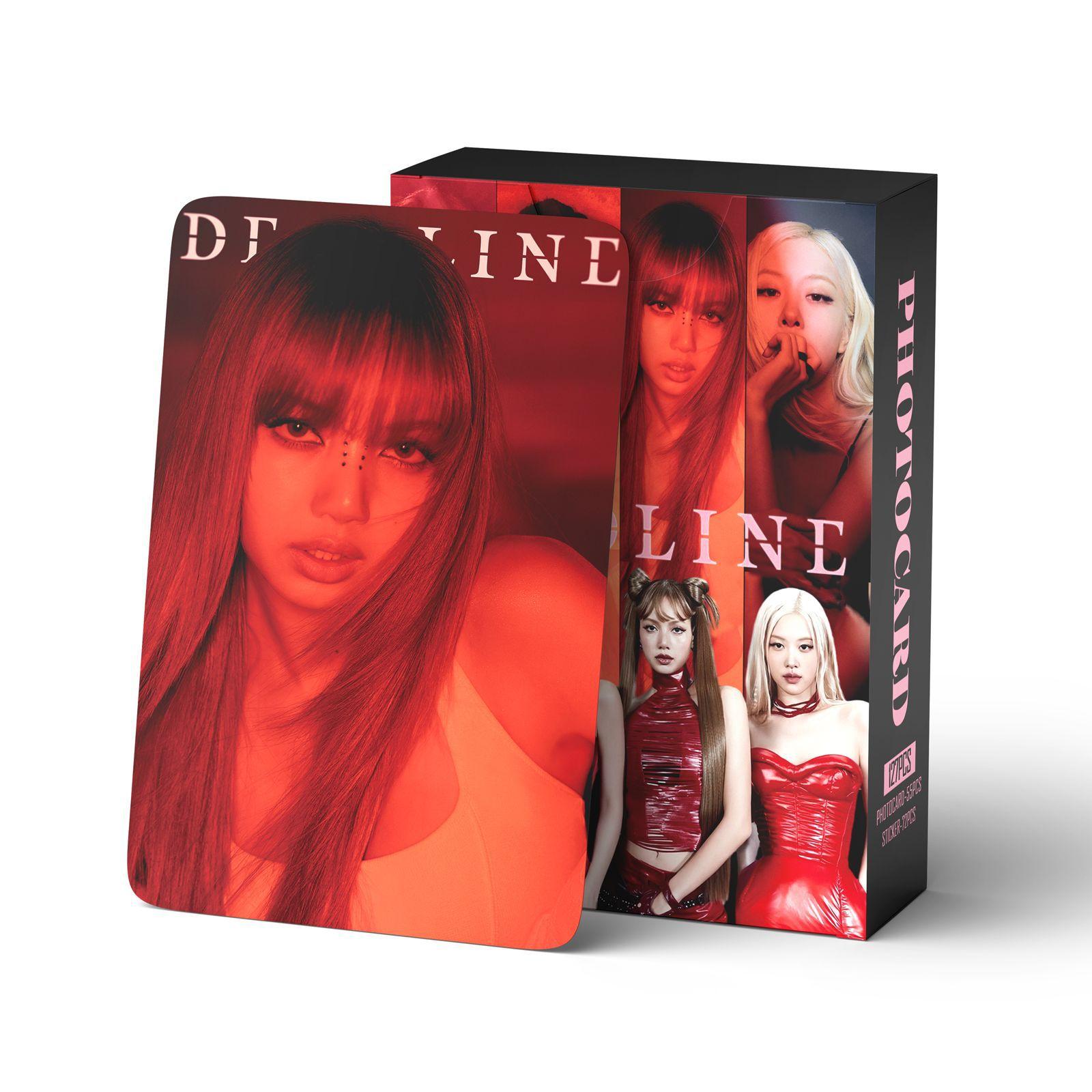 127 New K-Pop Girl Group Cards, Deadline Style High-Definition Laminated Collectible Cards, Fan Support Memorial Card Set