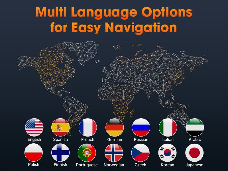 ANCEL BM300 Pro 6V 12V 24V Battery Monitor - Bluetooth 5.3 Battery Monitor with Charging, Cranking System Test & Alarm - IP67 Waterproof Voltmeter for Trucks, Cars, Motorcycles, Boats