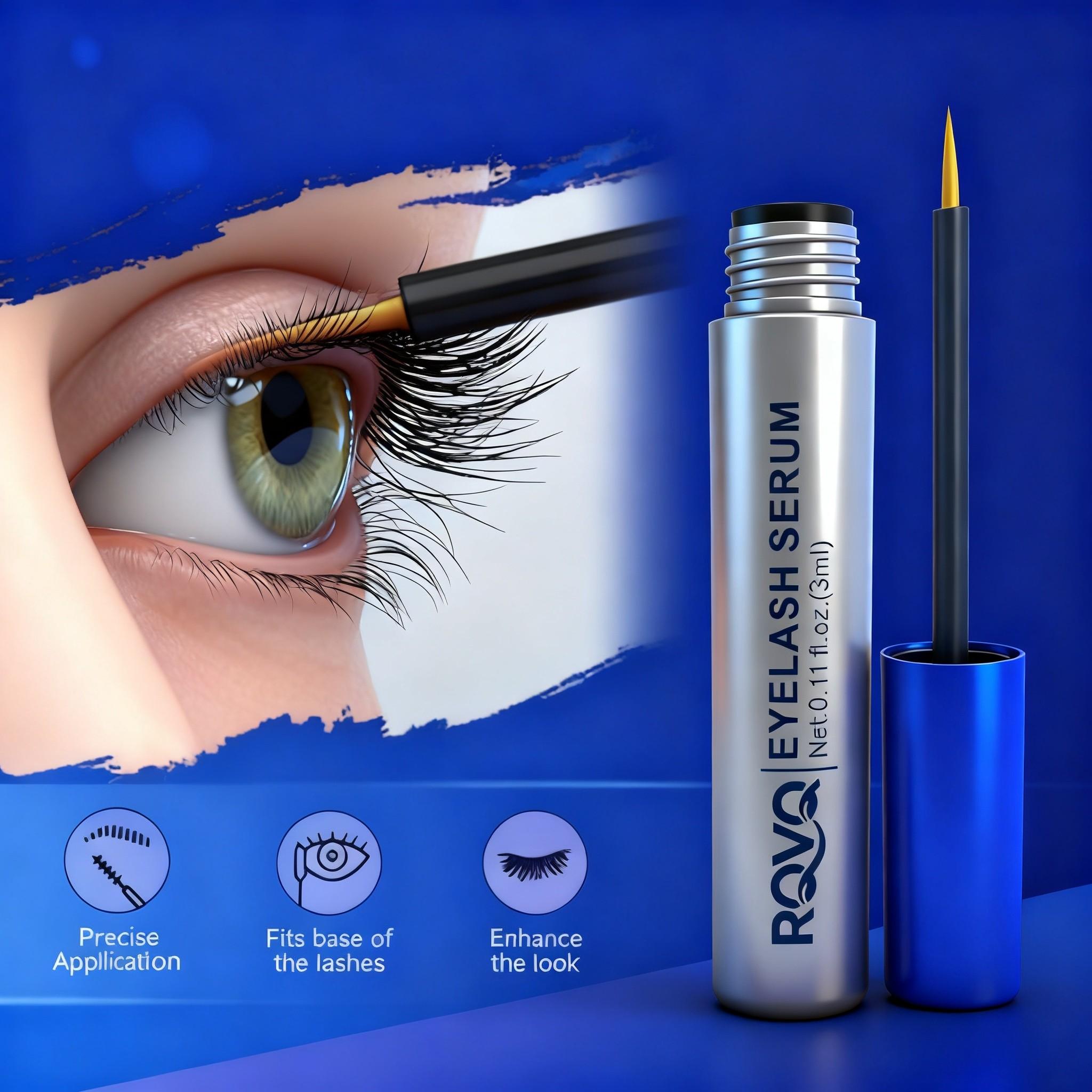 Lash Essence Liquid, Quick-Acting, Long-Lasting, Natural Ingredients, Enhances Lashes & Brows, Daily Use, Safe & Effective, Gift for Women