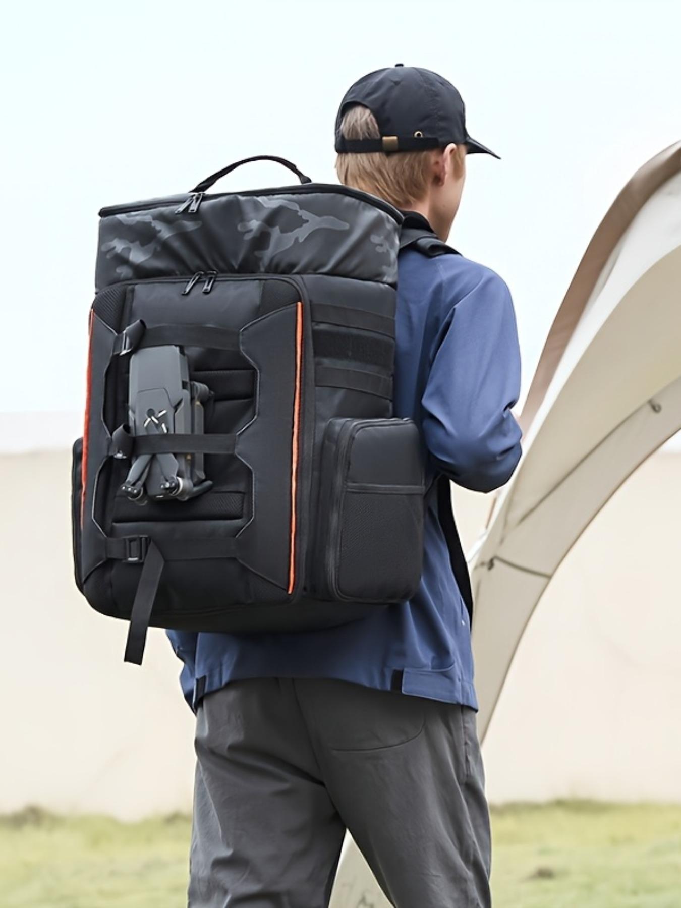 Drone Backpack - Large Capacity Multi-Functional Travel Backpack with Drone Storage, Adjustable Straps, and Multiple Compartments for Outdoor Adventures, Hiking, and Skateboarding, Hiking Gear | Sporty Backpack | Secure Zipper Closure, Backpack for Travel