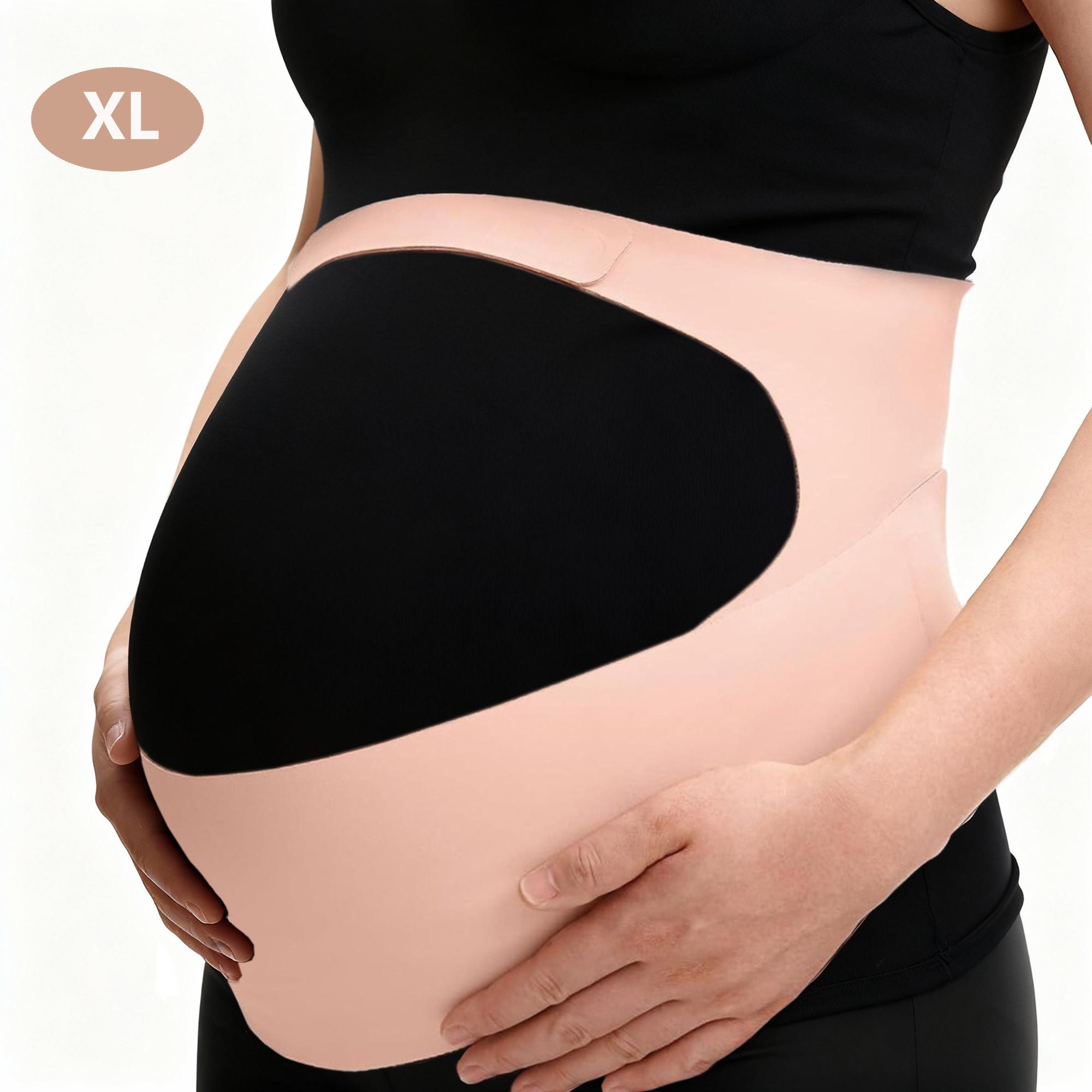 Pregnancy Belly Band, Cozy Support Ergonomic Maternity Belt, Invisible Pregnancy Support for Back, Abdomen, Waist Comfort