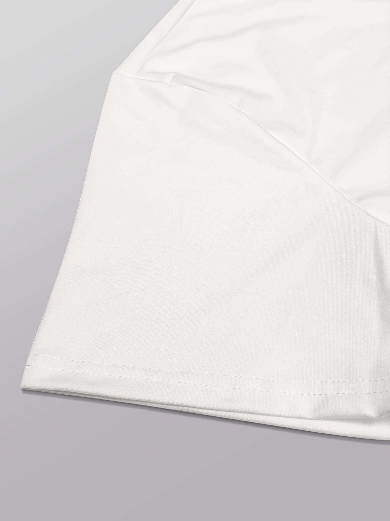 American High Street Dark Vortex Print T-Shirt for Men, 2026 New Oversize Loose Short Sleeve, Heavy Metal Style Streetwear