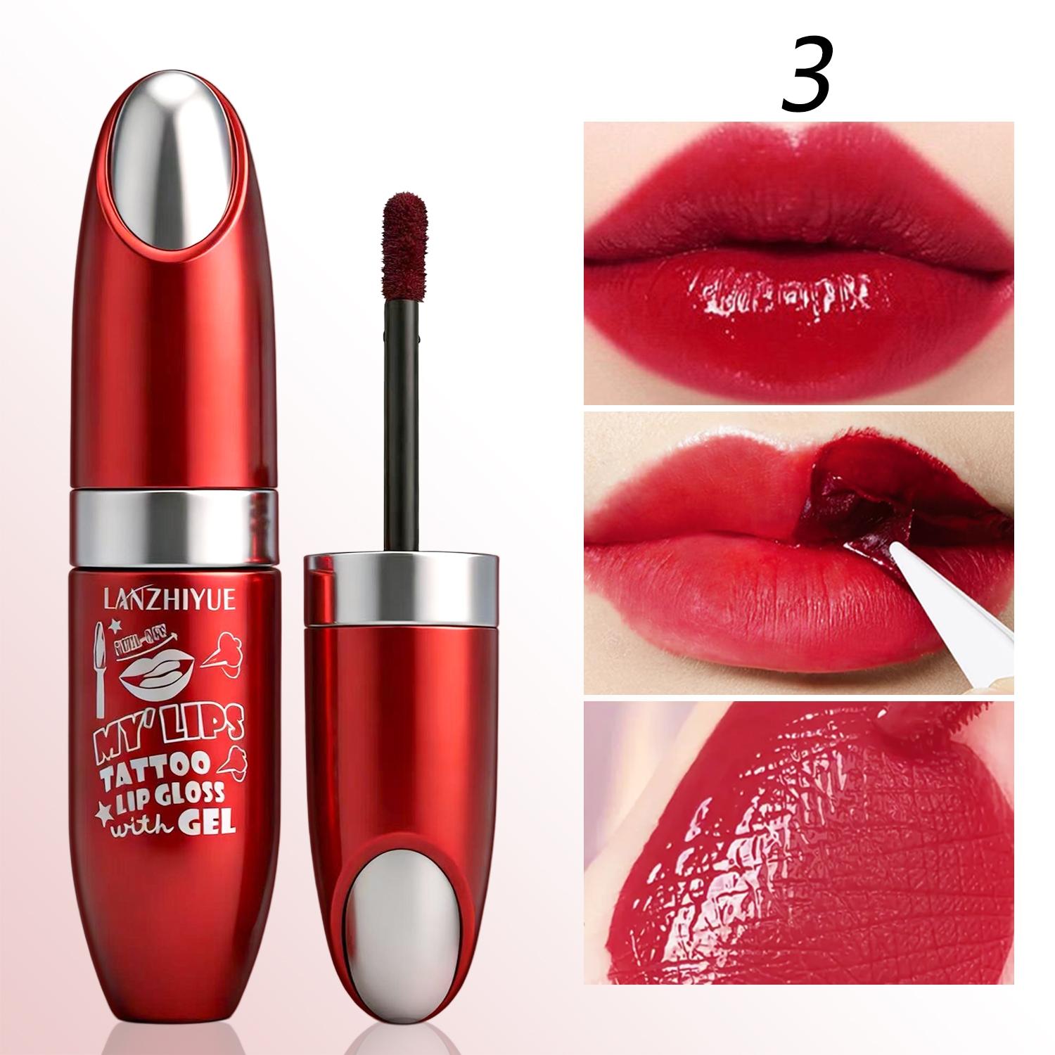 Dual-Use Lipstick and Blush, Long-Lasting Waterproof, Moisturizing, Smooth Application, Natural Finish, Suitable for All Skin Tones
