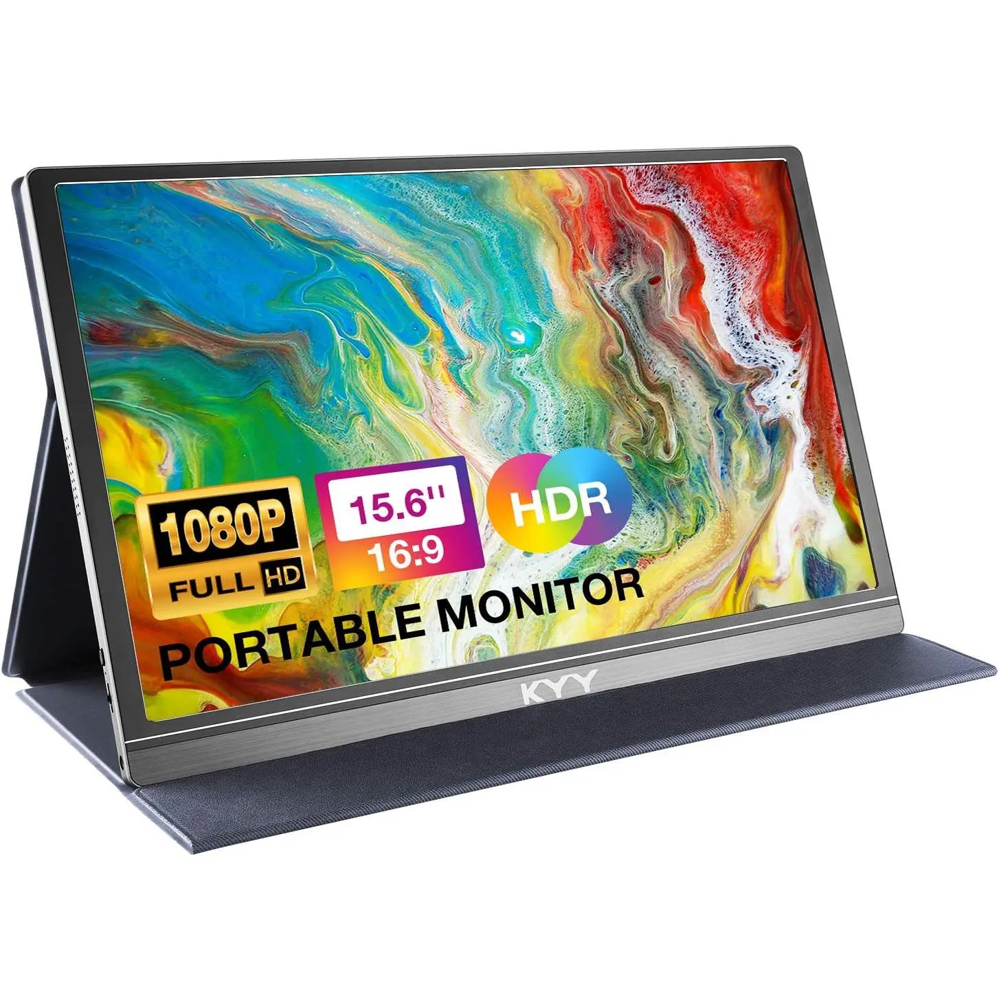 Portable  15.6" 1080P   Screen Extender w/Cover