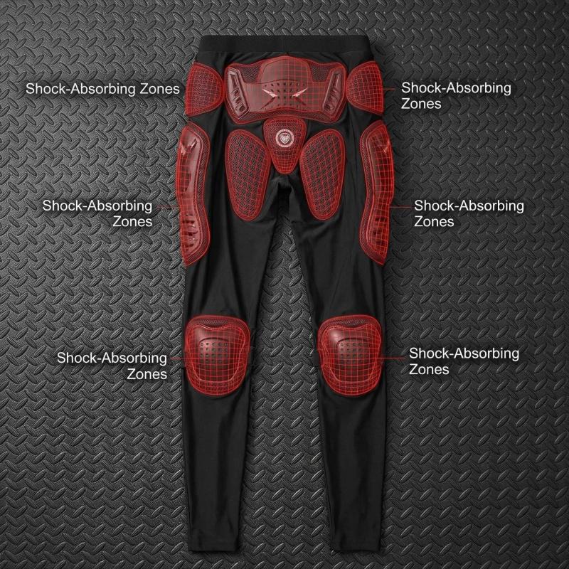 Motorcycle Armor Pants Protective Off Road Riding Trousers Impact Resistant Fall Proof Gear For Extreme Sports Skating Cycling Ice Sports Hiking Climbing And Camping Durable Protective Bottoms For Outdoor Adventure Activities