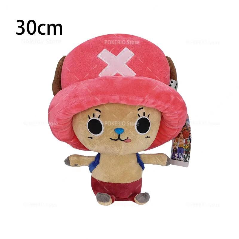 NEW Hot One Piece Plush Toys Monkey Luffy Gum Gum Fruit Ace Law Soft Stuffed Doll Tony Tony Chopper Cos Sanji Sabo Birthday Gift