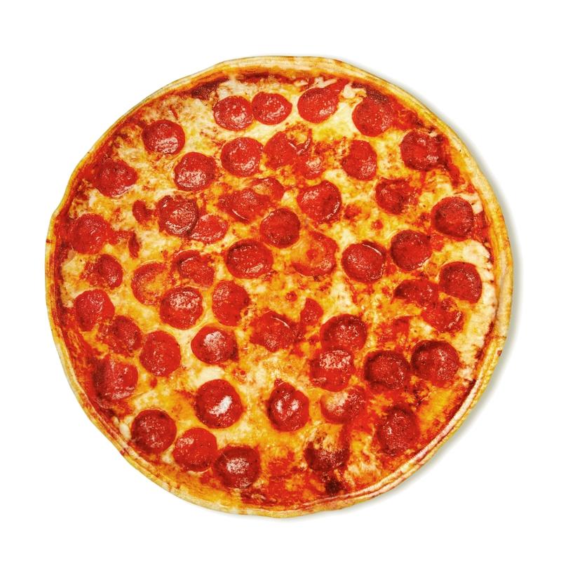 Food Themed Blanket, 1/2 Counts Realistic Donut & Pizza & Tortilla Pattern Throw Blanket, Soft Comfortable Nap Blanket for Home & Office