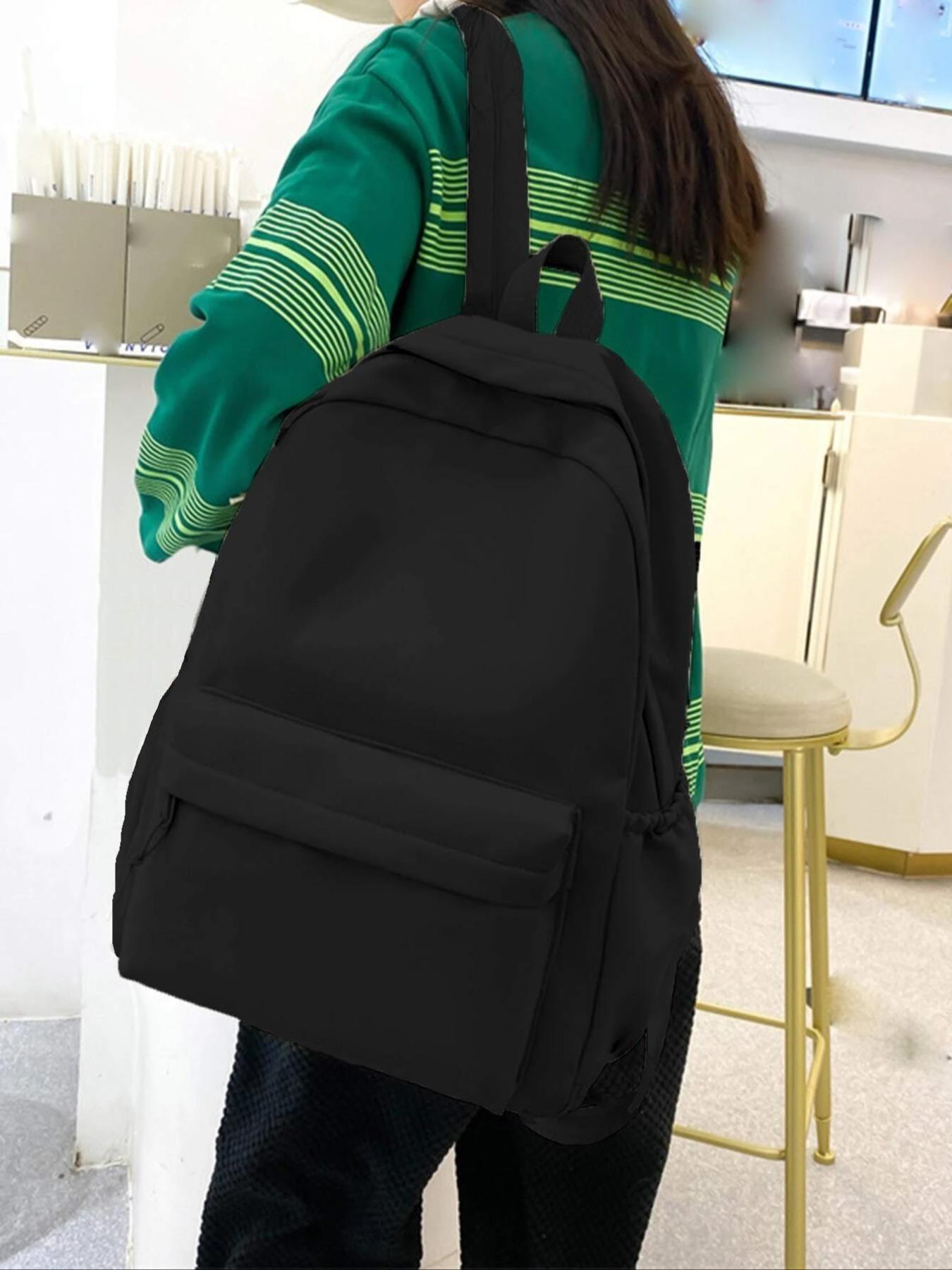 Vintage Canvas Backpack, Lightweight Durable, Ideal for Outdoor Sports and Travel, Casual Style, Spring & Fall Use