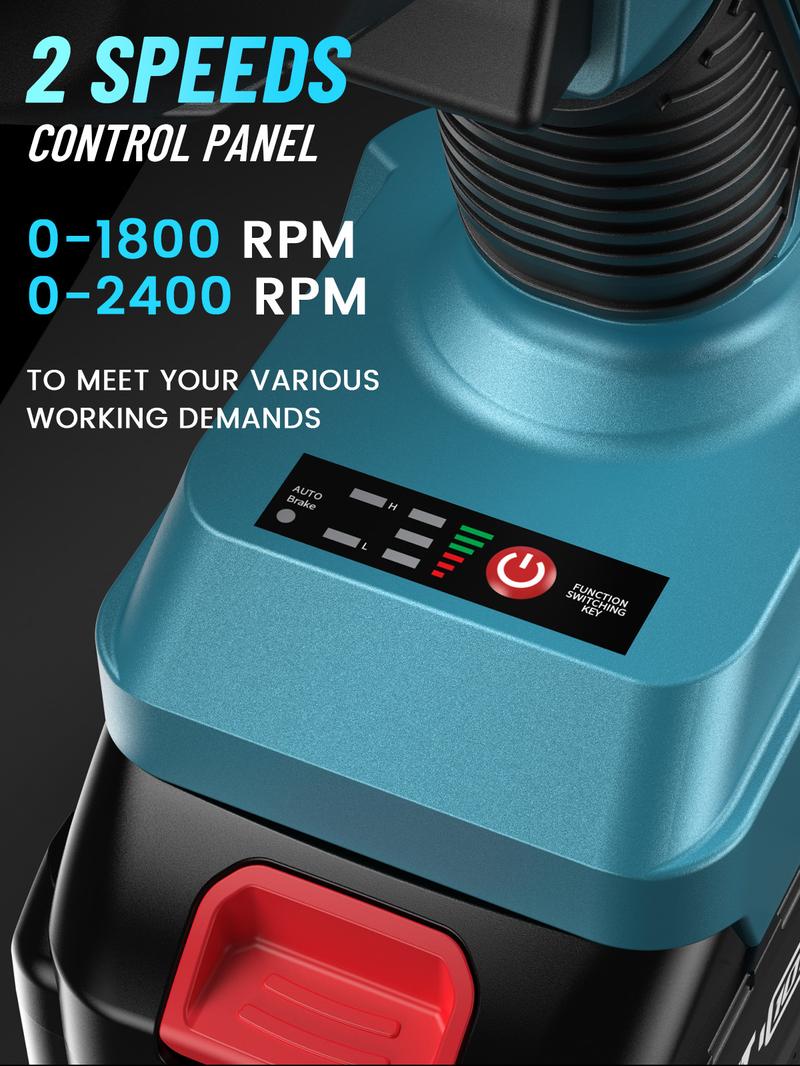 Seesii 3-in-1 Electric Brushless Impact Wrench, Cordless Pistola De Impacto with 2x4.0 Battery, 6 Sockets, 8 Drills, 6 Screws - Ideal for Car & Home,WH700 Black Friday Deals