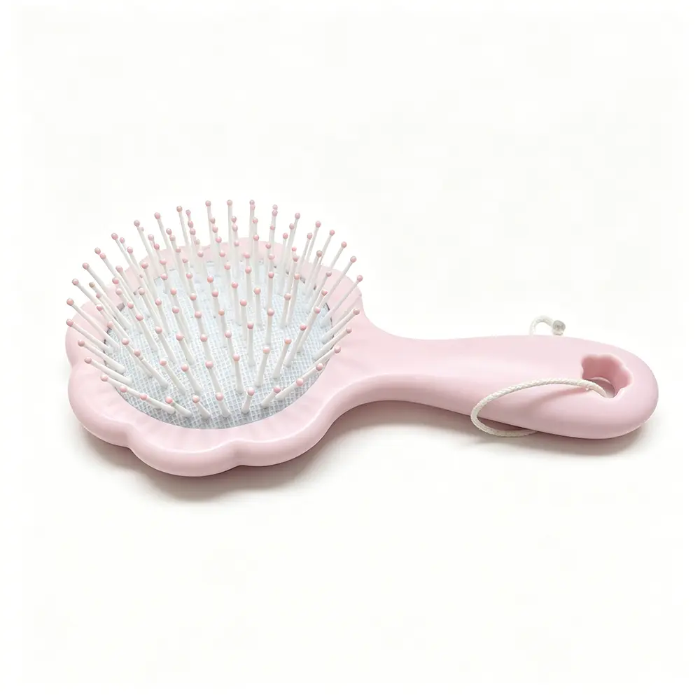 Cloud Hair Brush - Detangling Paddle Brush with Soft Bristles for Scalp Massage, Wet or Dry Hair Color Random