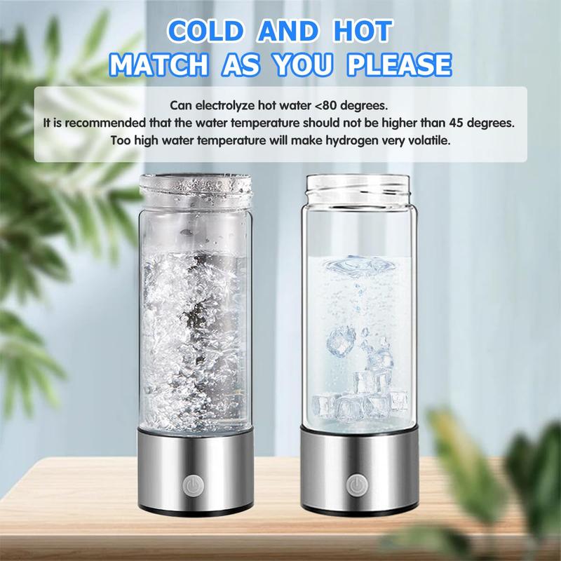 Bouteille d'Eau Riche en Hydrogène 430ml avec Ioniseur – EZYSHOPZ Bouteille d'Eau Riche en Hydrogène 430ml avec Ioniseur – EZYSHOPZ