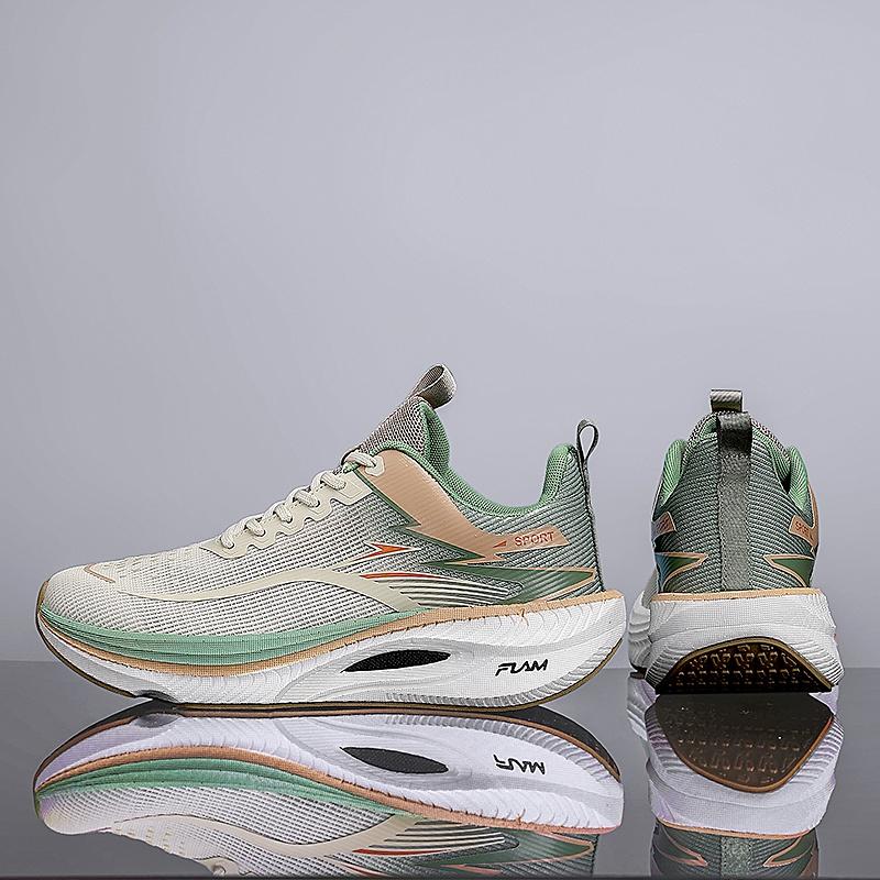 2026 Spring New Couple Running Shoes, Sporty Running Shoes, Lightweight Breathable Mesh Sport Sneakers, Comfortable Textile Casual Shoes for Men and Women