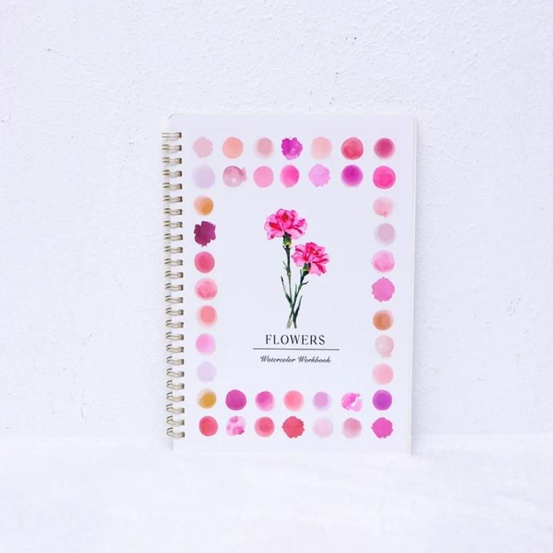 Beautiful Cartoon Watercolor Painting Book, Sketch Paper for Coloring, Water Coloring Books, Easy to Use, Ideal for Art Enthusiasts, Perfect Gift (no Brushes Included)