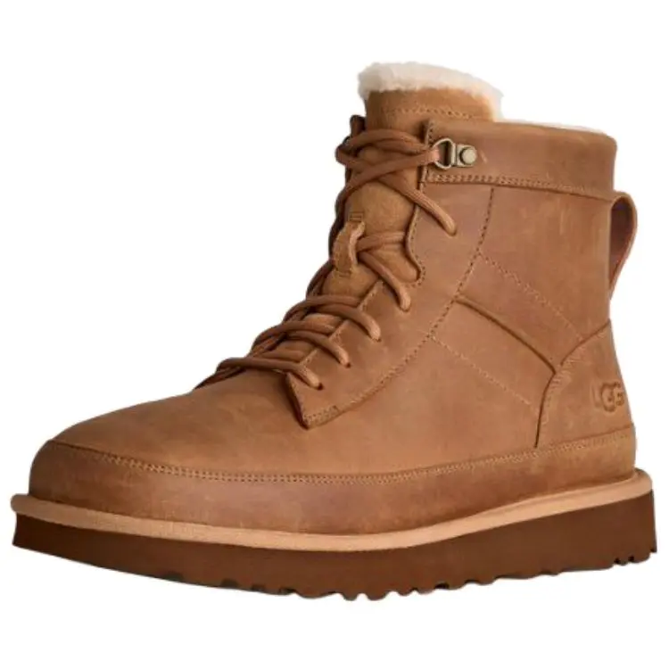 UGG Casual Heritage Warm Versatile Lace-Up Snow Boots 1174580-BWST