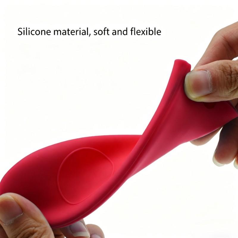 Thick Silicone Pot Handle Protector, Heat Resistant Non-Slip Cast Iron Pan Grip, High Temperature Silicone Handle Cover, Durable Kitchen Accessory