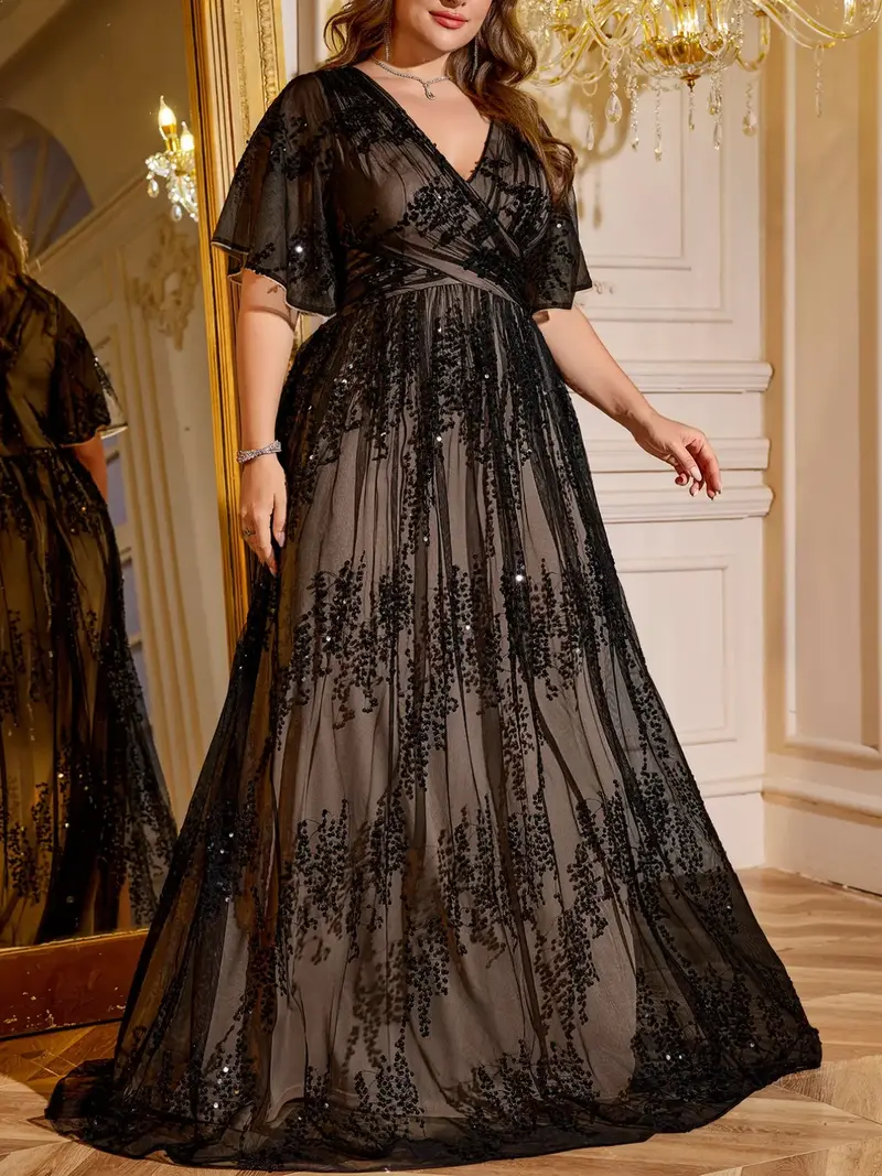 plus size formal gowns