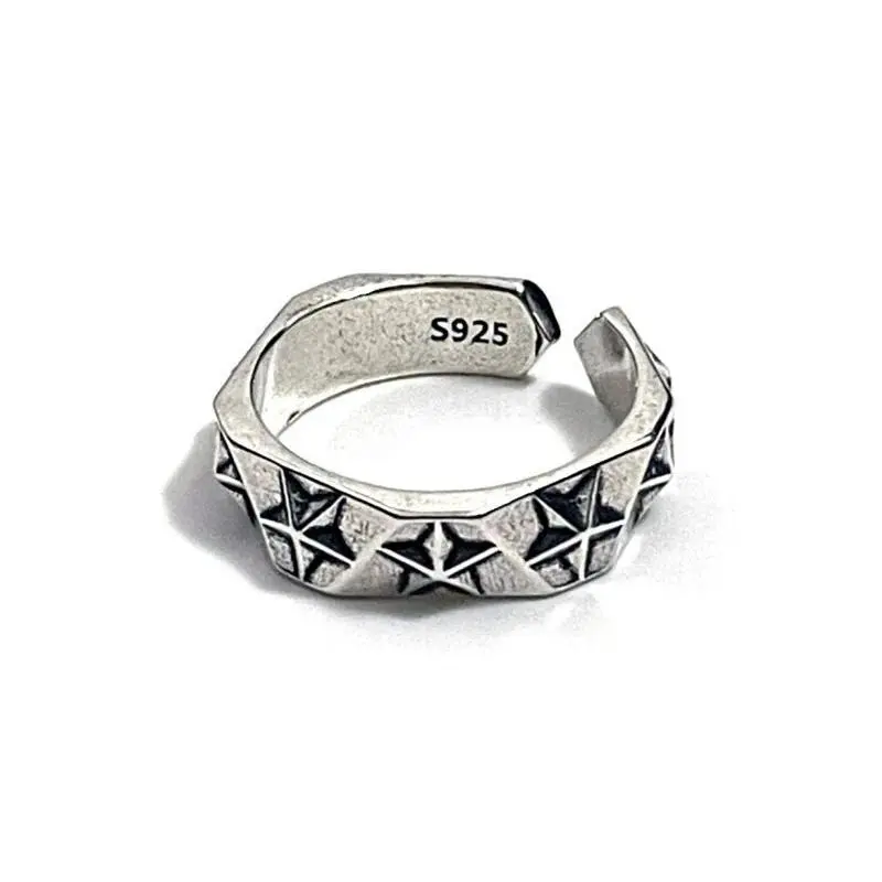 925 Sterling Silver Star Rings For Women Luxury Jewelry Accessories Wholesale Valentines Gift Prevent Allergy Money 925