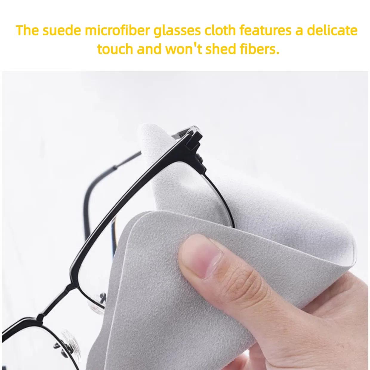 3pcs/6pcs Microfiber Cleaning Cloth Set, Ideal for Glasses, Phone Screens, Camera, Laptop, LCD TV, Durable Soft Fabric, Essential Home Care Item