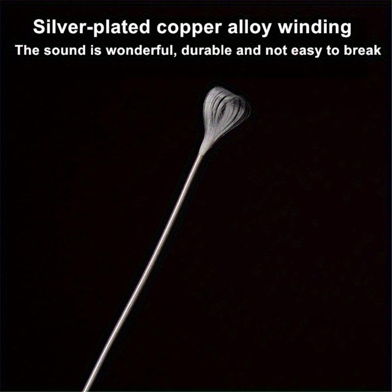 6pcs/set Classical Guitar Strings Set Plating Super Light Classic Guitar Clear Nylon Silver Strings Silver Plated Copper
